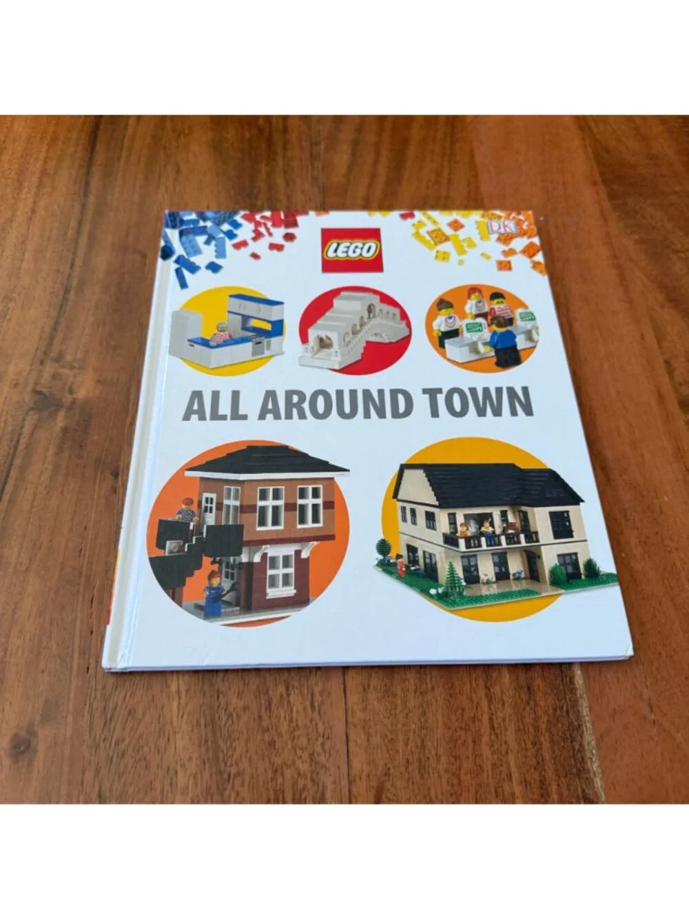 Lot of 5 LEGO Hardcover Ideas Books DK All Around Town Castles Spooky World Move